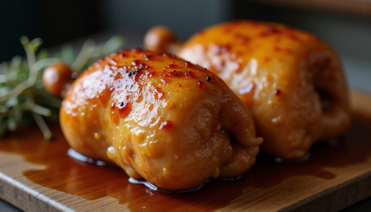 Cuisses de poulet rôties au four : la recette simple pour une peau délicieusement croustillante Cuisses de poulet rôties au four : la recette simple pour une peau délicieusement croustillante