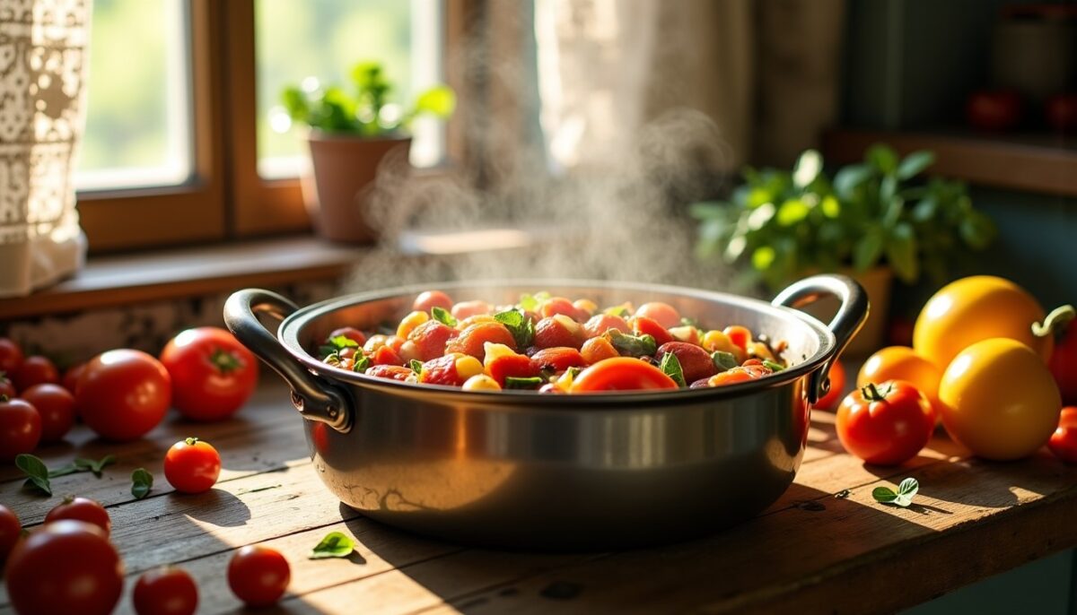 Durée idéale de stérilisation de la ratatouille cuite pour une conservation optimale