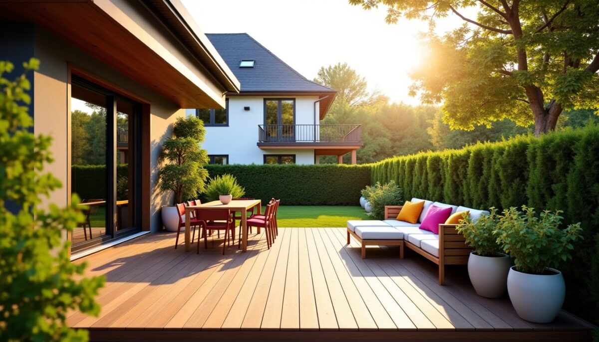 Terrasse en surplomb face au voisin : quelles sont les règles et distances à respecter ? Terrasse en surplomb face au voisin : quelles sont les règles et distances à respecter ?
