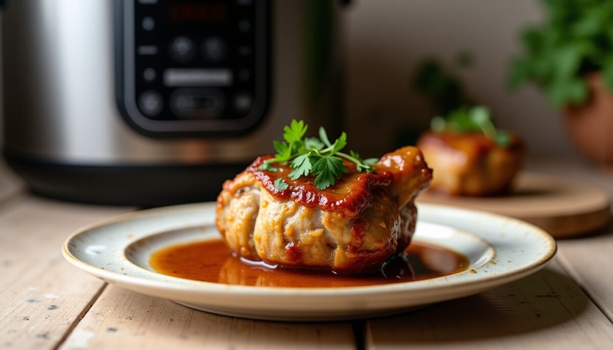 Rouelle de porc au Cookeo : la recette express pour un plat savoureux et réussi à coup sûr
