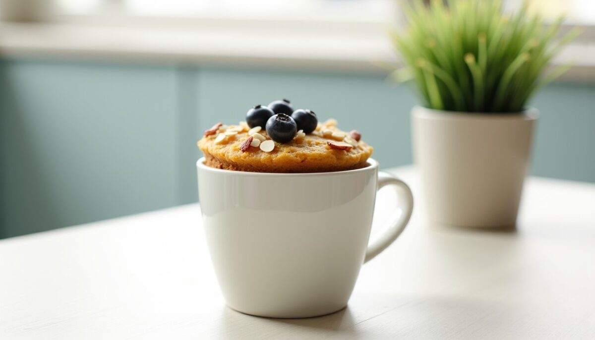 Mug Cake Healthy : Recette Express et Légère au Micro-ondes